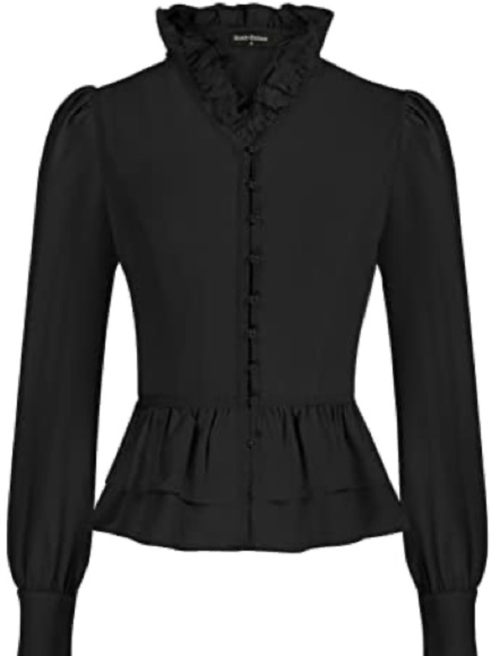 Scarlet Darkness Gothic Victorian Blouse 🕸️